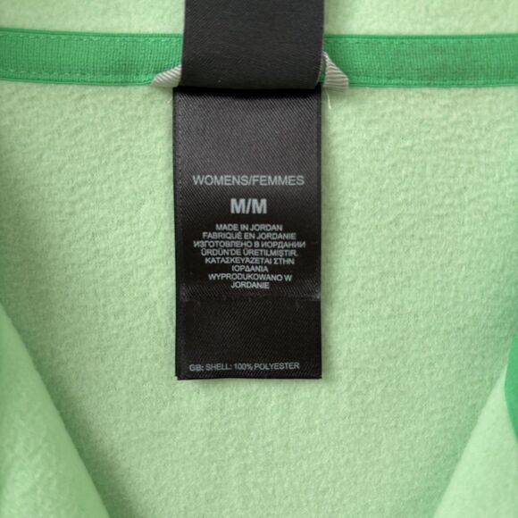 The North Face Women's Glacier 1/4 Zip Lightweight Fleece Pullover Size M Green - Picture 6 of 11